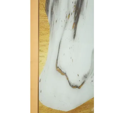 Szklana Płyta z Ramą Ghostly 80x3,5x120 cm